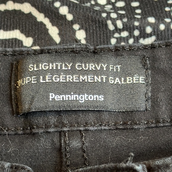 Penningtons slightly curvy fit pants / capris size 18 - Picture 4 of 7